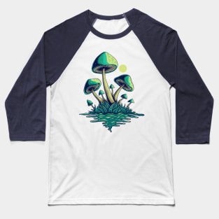 Space mushrooms Baseball T-Shirt